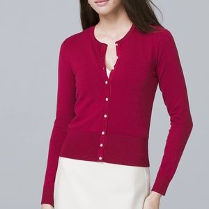 WHBM Button-Front Cardigan